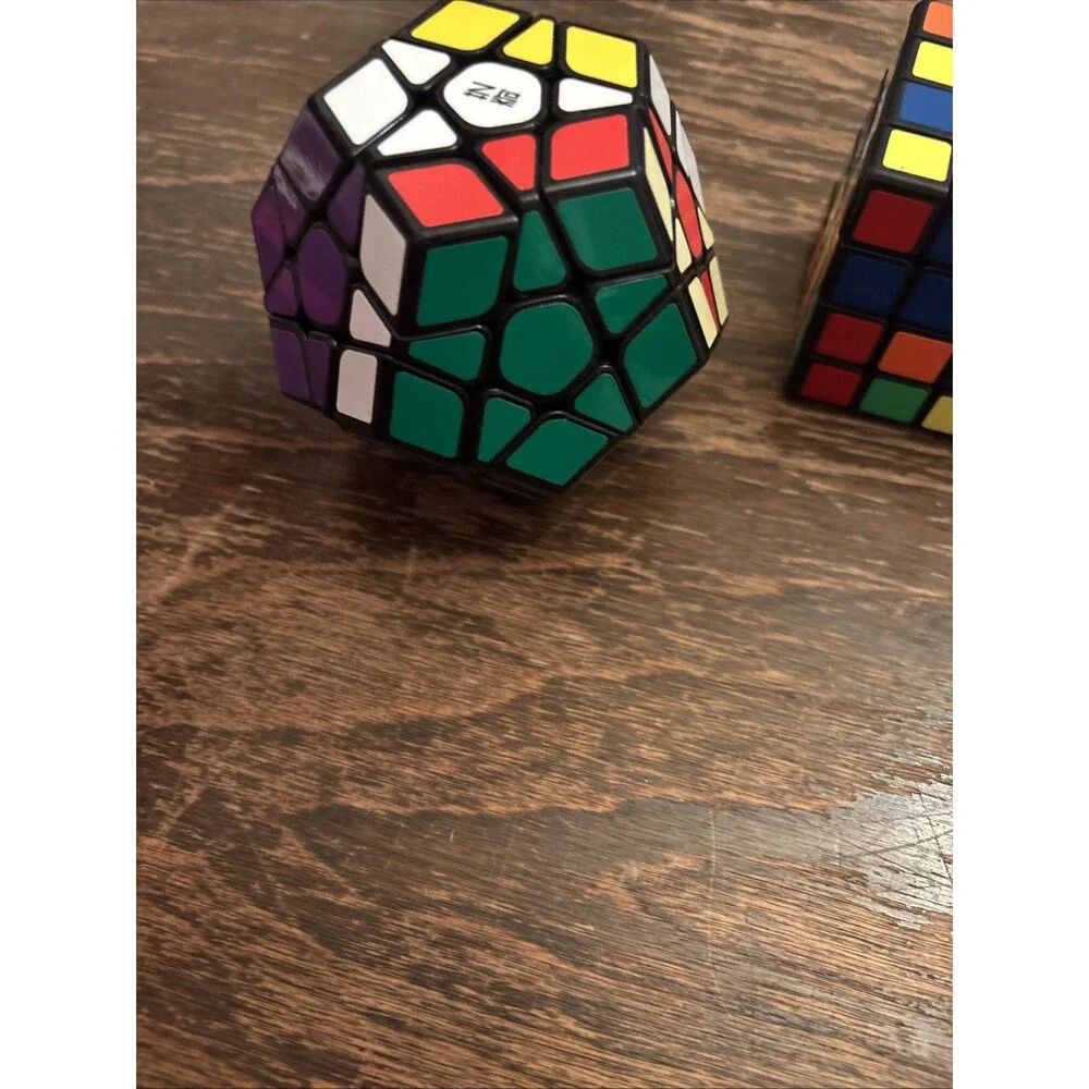 RUBIK’S  REVENGE Cube & Megaminx  Puzzle Game Lot Of 2
